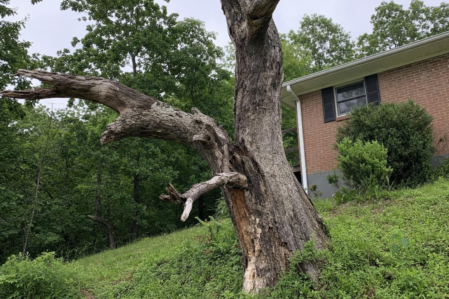 Example of tree removal work